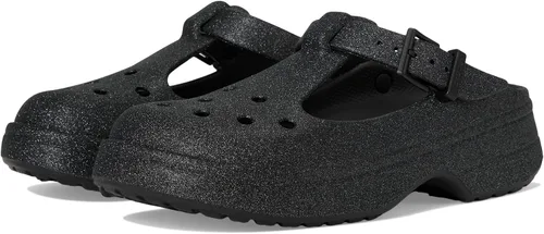 Vista 10 de Crocs Zuecos clásicos Mary Jane para mujer Negro
