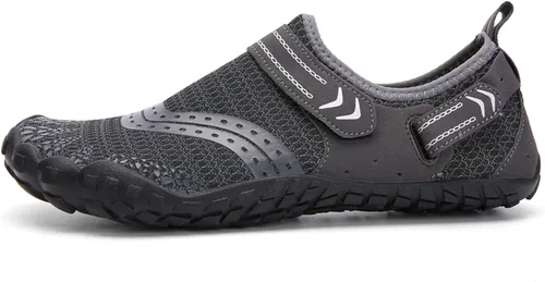 Vista 2 de Zapatos de agua descalzos para hombre, ligeros, de secado rápido, zapatos de natación para piscina, playa, surf para adultos