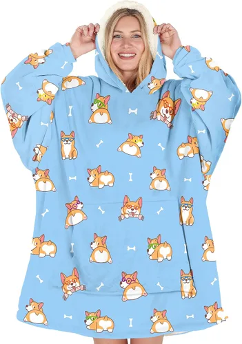 Vista 9 de Warmstorey Manta con Capucha Portátil para Mamá Esposa La Mejor Sudadera de Todos los Tiempos - Regalo de Navidad del Esposo Hija Aniversario