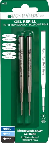 Vista 5 de Monteverde USA Ballpoint Gel Refill (to Fit Montblanc) (M42)