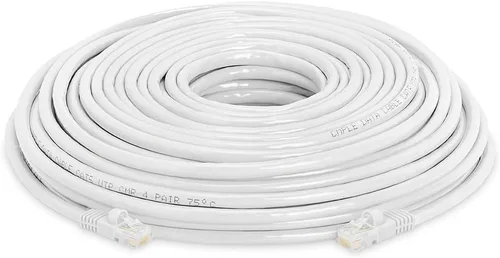 Vista 104 de Cmple - Cable Ethernet Cat5e de 1.5 pies, Cable Patch Ethernet UTP Cat 5e de 350 MHz, Cable LAN de red de 1 Gbps, conectores RJ45, compatible