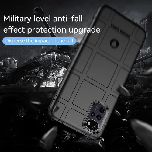 Vista 8 de Funda delgada para Motorola G22, funda para Moto E32, funda para Moto E32S, resistente funda protectora con protección de grado militar a prueba