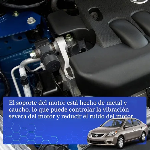 Vista 4 de Motor de montaje del motor y montaje de transmisión para Nissan Versa 2007-2012