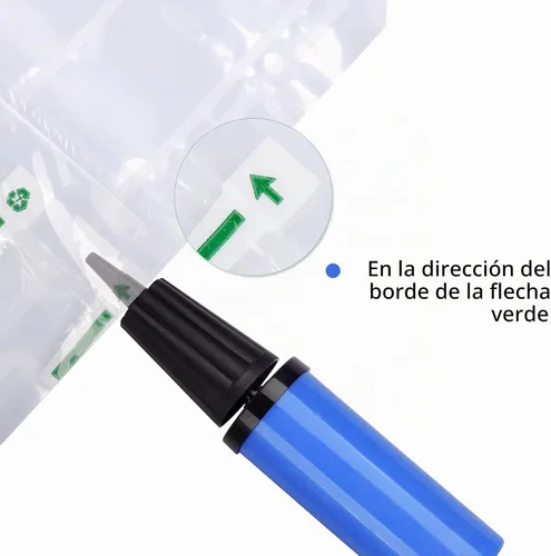 Vista 3 de Paquete de 5 bolsas de viaje para botellas de vino con bomba – Bolsas protectoras inflables de columna de aire para envío y equipaje