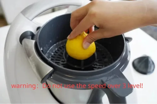 Vista 8 de Pieza de la máquina de exprimir adecuada para Thermomix TM5/TM6 Citrus Juicing Set de jugo de naranja Accesorio de material plástico Coladores cesta