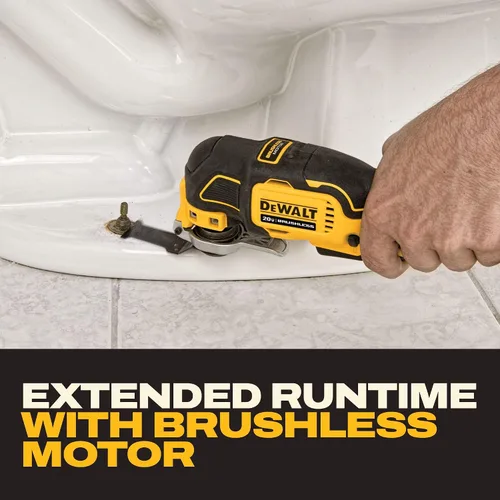 Vista 9 de DEWALT 20V MAX Cordless Drill Driver and Oscillating Multi-Tool Combo Kit with 2 x 2 Ah Batteries and Charger, Blade and Workbag (DCK251D2)