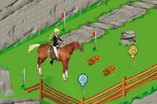 Vista 2 de Barbie Horse Adventures Blue Ribbon Race