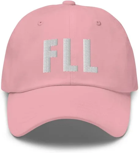 Vista 7 de Airport Code FLL Hat Fort Lauderdale Florida FL - Gorra bordada para papá, gorra de béisbol con hebilla ajustable Negro