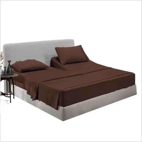 Vista 21 de Top Split Head Flex Queen - Juego de sábanas para dormir con número de camas – 4 piezas de color gris oscuro, sábanas divididas Queen – 100% algodón