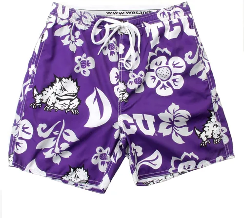 Vista 48 de Wes and Willy NCAA Traje de baño floral para hombre