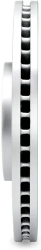 Vista 3 de R1 Concepts Rotores de freno ranurados perforados delanteros Sensor incluido Kit de pastillas de freno y rotores de cerámica Compatible