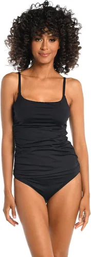 Vista 3 de La Blanca Traje de baño tankini con tirantes para mujer