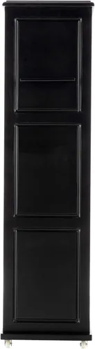 Vista 9 de Lavish Home Carrito de almacenamiento delgado de 3 niveles, carrito rodante estrecho de 16.7 x 9 pulgadas con asa y ruedas para baño, lavandería
