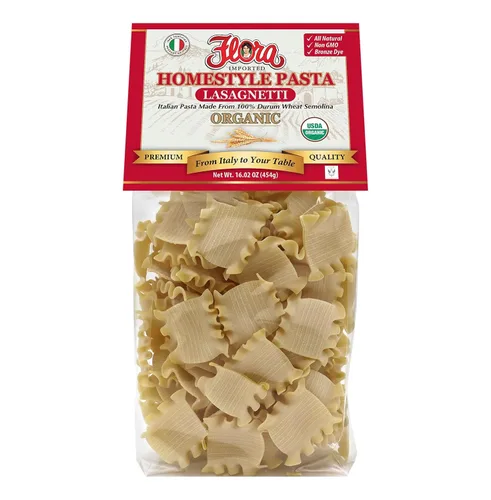 Vista 14 de Flora Fine Foods Pasta casera orgánica (Fettuccine de huevo casero)