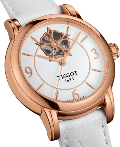 Vista 4 de Tissot Reloj automático T0502073701704 Lady Heart de 1378in para mujer