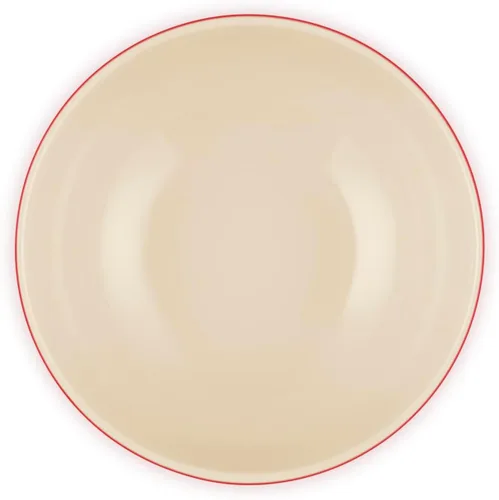 Vista 3 de Le Creuset - Cuenco múltiple de cerámica, 1.6 cuartos de galón, color cereza Cerise