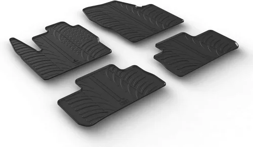 Vista 16 de GledringUSA Forro de caucho para piso de carga de ajuste personalizado para todo clima destinado para Rover Range Rover Evoque (L538) 2012-2018,