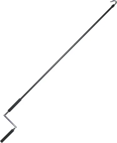 Vista 3 de UD Litong - Repuesto universal para instalación de sombrilla en exteriores e interiores, accesorios para persianas enrollables (negro, manivela)