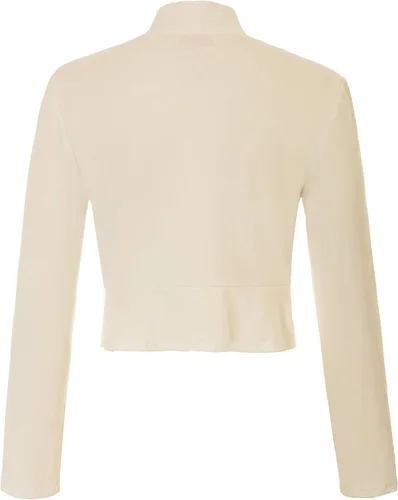 Vista 2 de Belle Poque - Chaqueta de manga larga con volantes para mujer