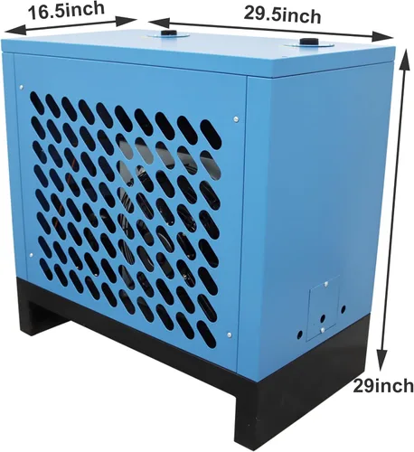 Vista 7 de TECHTONGDA Secador de aire refrigerado para sistemas de aire comprimido de compresor de aire con filtro 53 CFM 220V