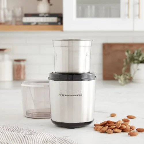 Vista 4 de Cuisinart - Molinillo de especias y nueces, tapa superior para encendido/apagado, apto para lavavajillas Electric grinder with heavy-duty motor
