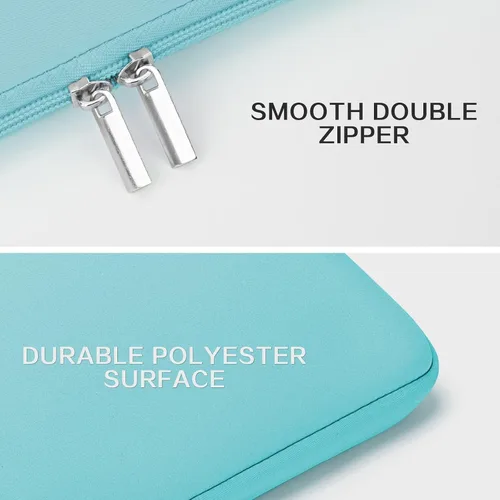 Vista 3 de RAINYEAR Funda para laptop de 11 pulgadas, bolsa de forro suave con bolsillo frontal y bolsa de accesorios, compatible con MacBook Neo A18 MacBook