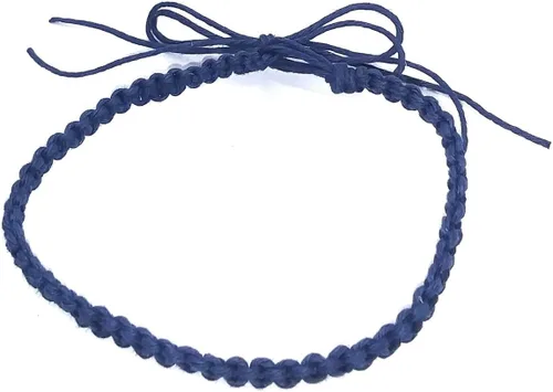Vista 12 de Hemp Anklet Adjustable Tie On