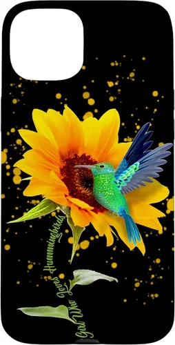 Vista 9 de Just a Girl who Love Hummingbirds Sunflower Bird Cute Flower Case for iPhone 17