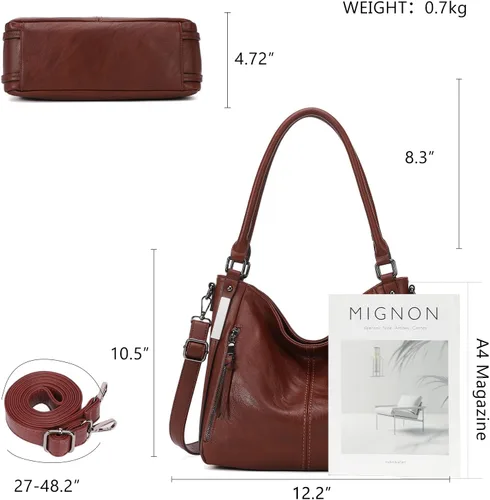 Vista 2 de Monederos para mujer, bolsos de hombro, bolsos de mano