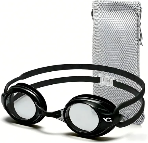 Vista 10 de Gafas de natación, gafas de natación, gafas de natación profesionales, antivaho sin fugas, gafas de natación de visión amplia