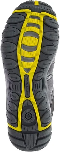 Vista 2 de Merrell Accentor Mid Vent - Botas de senderismo impermeables para hombre, nutriaAleutian
