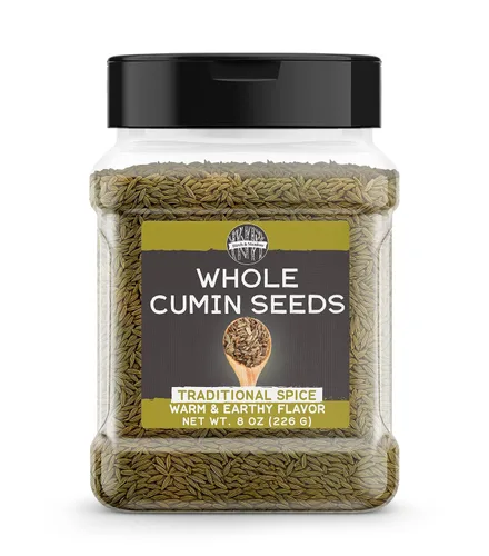 Vista 6 de Birch & Meadow 1.5 lb de semillas de comino enteras, especias aromáticas terrosas y cálidas