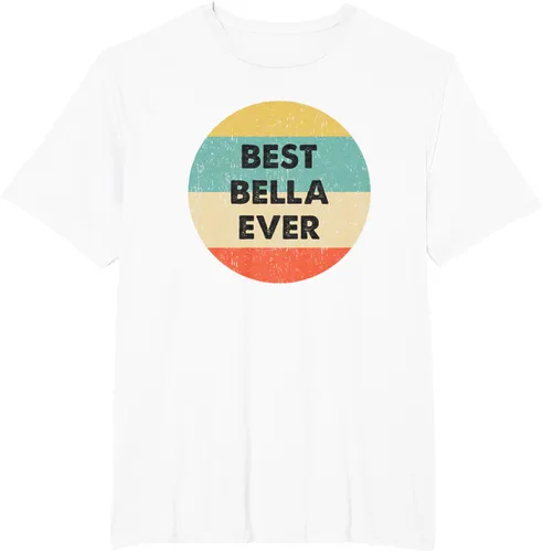 Vista 14 de Bella Name - Camiseta, Negro, S