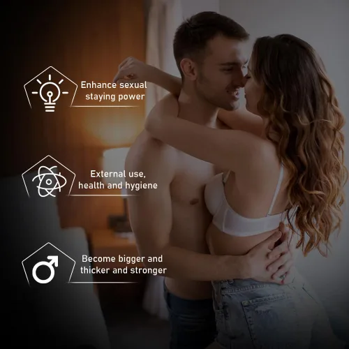 Vista 3 de Gel de masaje extra fuerte para hombre - Ungüento reparador de energía para hombres para aumentar el tamaño, grosor, fuerza y rendimiento para ser
