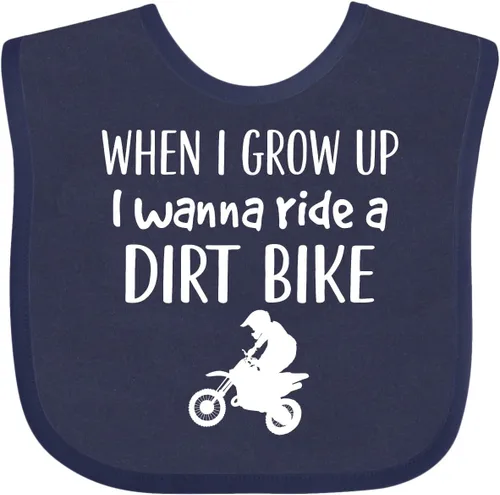 Vista 18 de inktastic Babero para bebé de motocross Future Dirt Biker