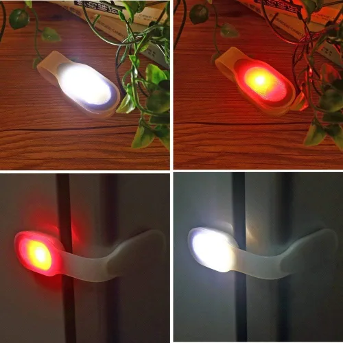 Vista 3 de ALONEFIRE PL500 - Luz con clip para insignia de enfermera, accesorios de linterna USB recargable magnética para enfermería, 3 modos, luces