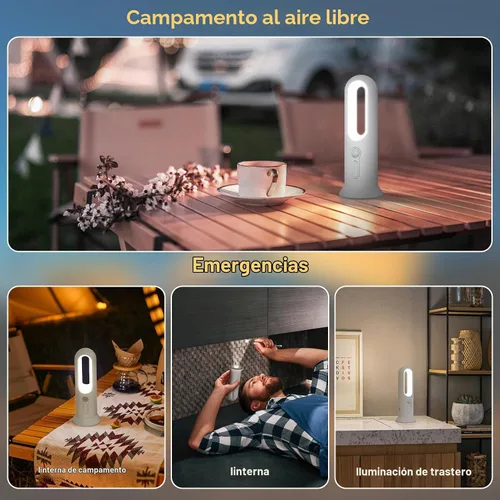 Vista 4 de JackonLux Linterna de luz nocturna recargable con sensor de movimiento 3
