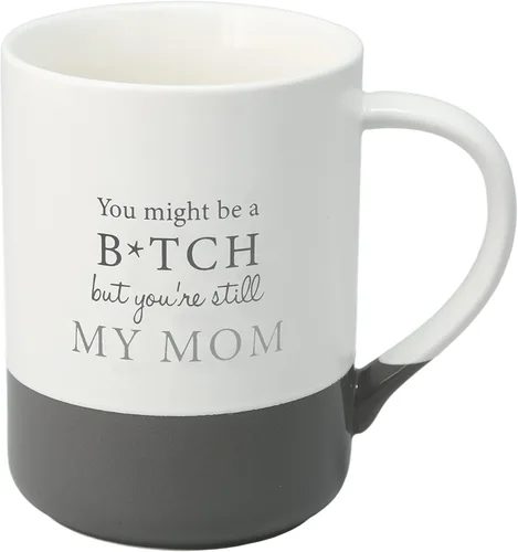 Vista 21 de Pavilion - Taza de café grande de 18 onzas, Some Moms Swear Too Much, It's Me. I'm Some Moms