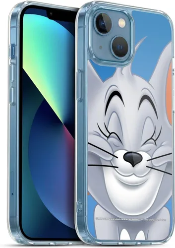 Vista 8 de Head Case Designs Funda de gel de cara completa con licencia oficial de Tom y Jerry Jerry [protección de grado militar] compatible con Apple iPhone