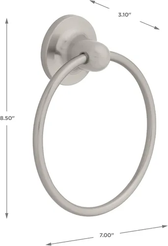 Vista 8 de Franklin Brass ATR64-SN Astra - Kit de accesorios de baño (4 piezas, níquel cepillado)