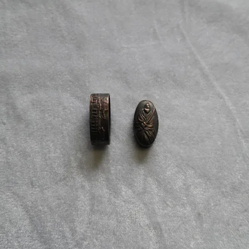 Vista 26 de Espada samurái japonesa KOSHIRAE – Aleación de Fuchi Kashira 01-44