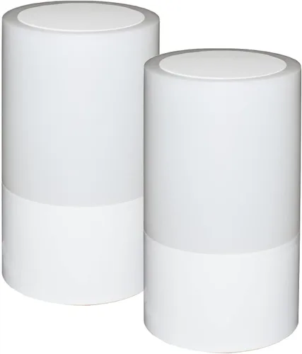 Vista 7 de LFI Lights Lámpara de mesa de emergencia para cortes de energía, luz recargable de más de 200 horas con cargador USB, cable 3 en 1, 3 modos, sensor