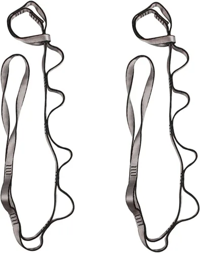 Vista 5 de 2 piezas ajustables antigravedad crisantemo swing volador elástico cuerda escalada cadenas margaritas extensión yoga cinturón colgante