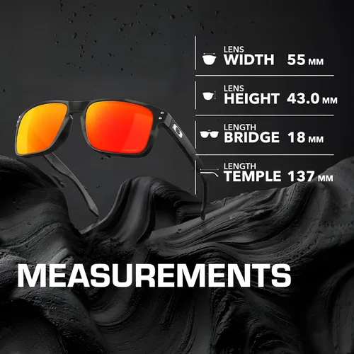 Vista 5 de Oakley HOLBROOK BLACK CAMO COLLECTION OO9102 Square Shape Sunglasses With Official Eyewear Kit