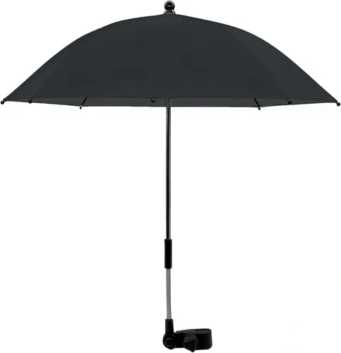 Vista 9 de Paraguas universal para cochecito de bebé, paraguas de bicicleta 210T, poliéster resistente al agua 360°, sombra ajustable Atolón (Atoll)