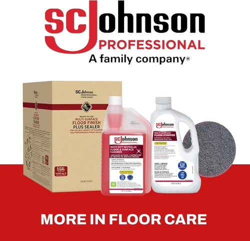 Vista 9 de SC Johnson Professional Limpiador de suelos y superficies de pH neutro resistente, concentrado de limpiador de pisos, botella de 32 onzas líquidas