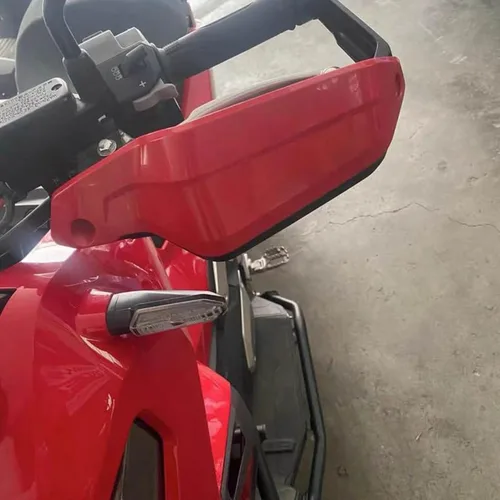 Vista 2 de Protectores de mano para motocicleta, protectores de mano para manillar H-onda CRF1100L Africa Twin Adventure Sports X-ADV 750 Parts 2021 2022 2023