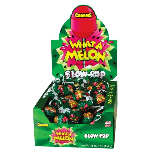 Vista 9 de Charms Paletas Blow Pops, caja de 48