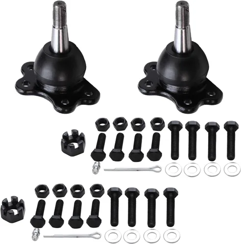 Vista 148 de Detroit Axle - Par (2) de juntas esféricas inferiores delanteras para Mitsubishi Montero 1992-2000 - [Montero Sport 1997-2004]