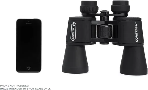 Vista 4 de Celestron - Binoculares de astronomía Cometron 7x50 - Nivel básico para observación de estrellas y observación de cometas - Objetivos grandes